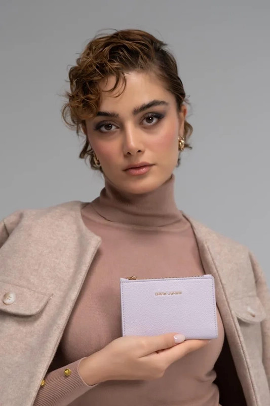 کیف پول زنانه دیوید جونز مدل P150
