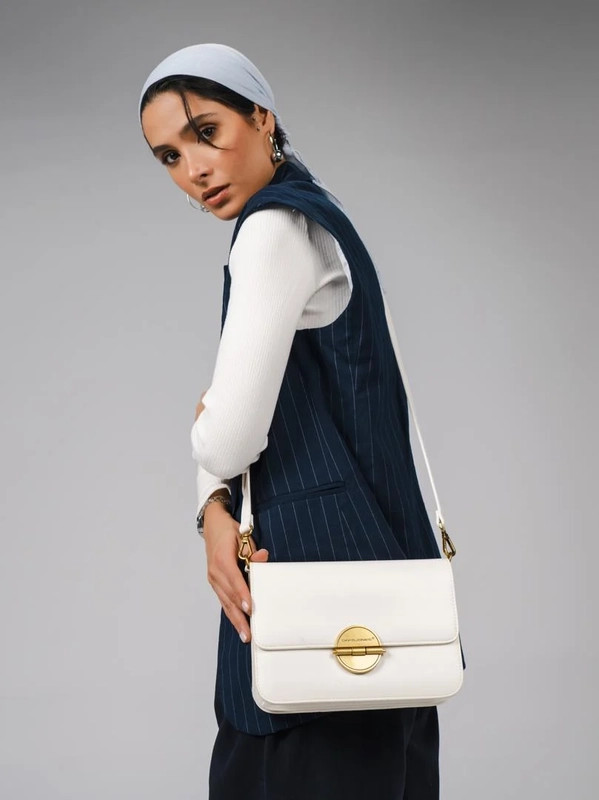 کیف دوشی زنانه دیوید جونز مدل CM7549